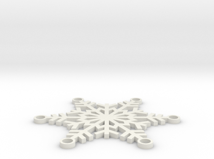 Snowflake Ornament 3d printed