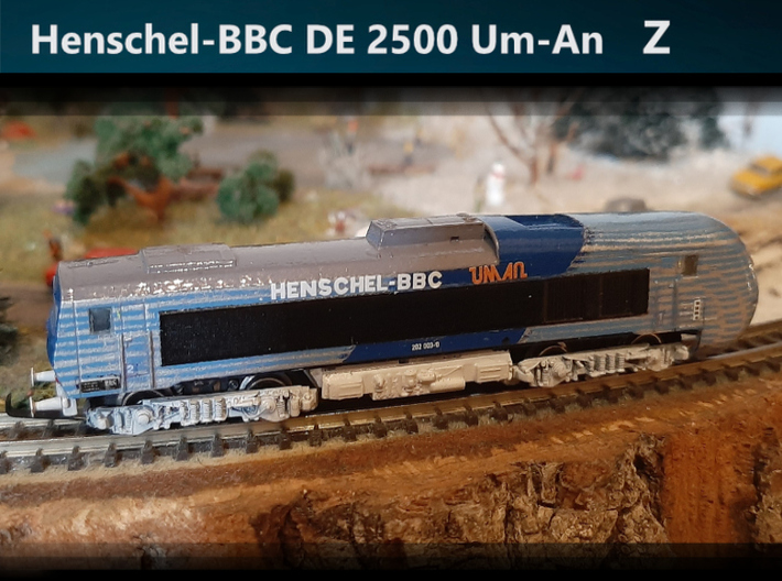 Henschel-BBC DE 2500 Um-An  Z [body] 3d printed Photo of finished model by neumann_1973