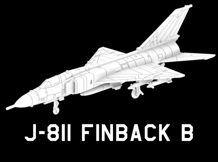 J-8II Finback-B (Loaded) 3d printed