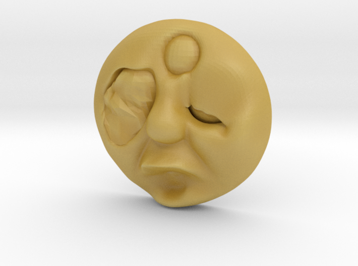 NWR #1 - fallout Face 3d printed