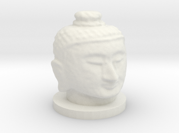 Buddha Head with Base 3d printed