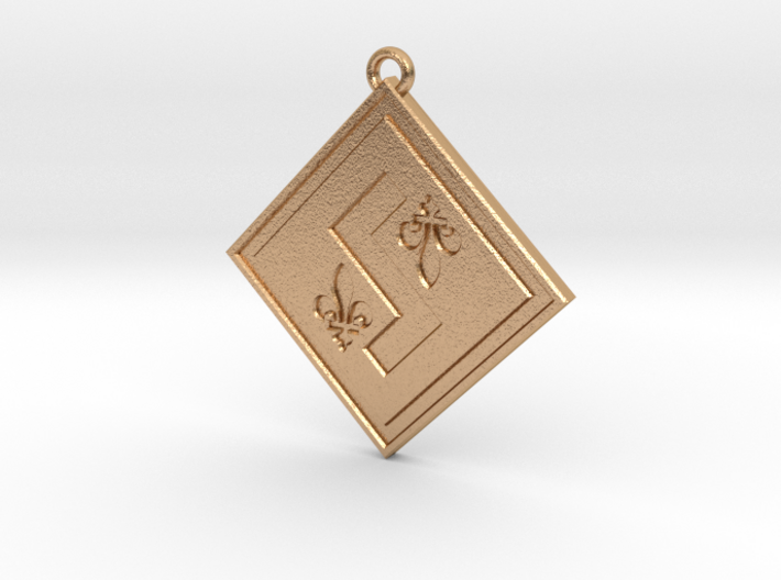 Individual Sovereignty Pendant - Quebec 3d printed