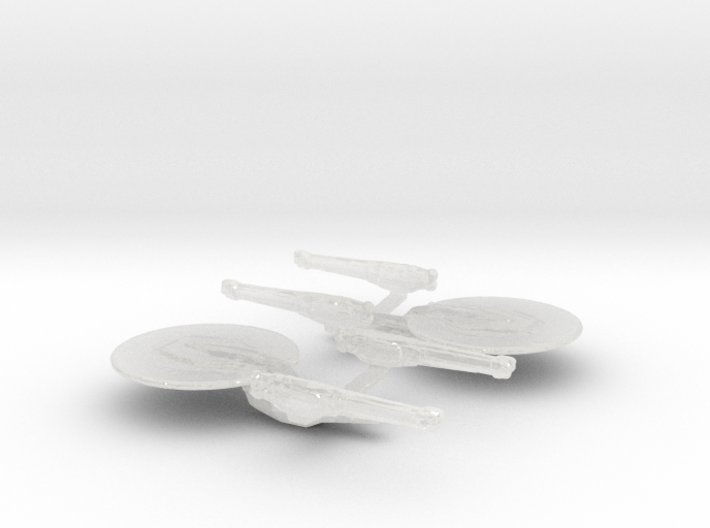 1/40000 USS Excelsior (2009) (2x) 3d printed