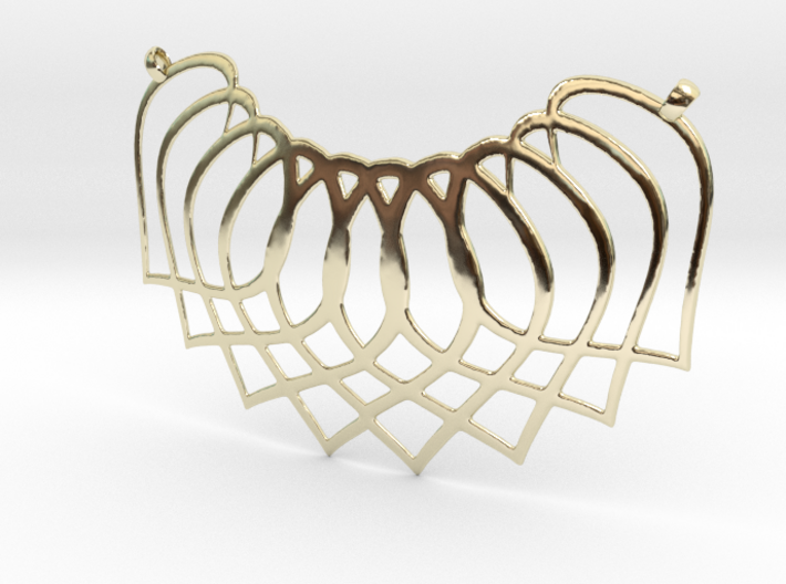 Necklace Pendant 3d printed
