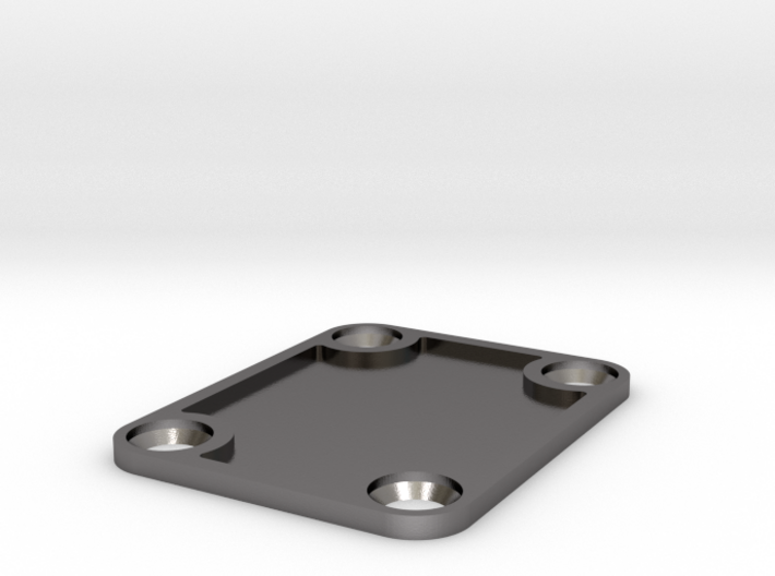 Ovation Neck Plate - Plain 3d printed