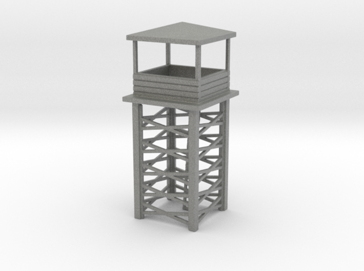 Wooden Watch Tower 1/160 3d printed