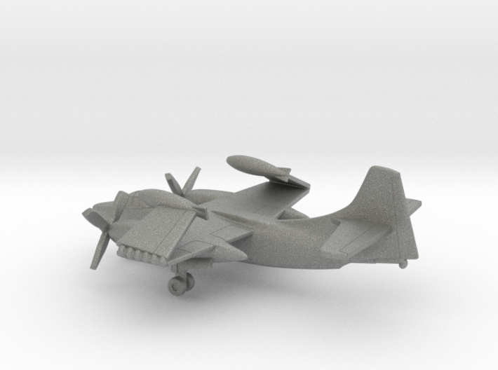 North American AJ-2P Savage (folded wings) 3d printed