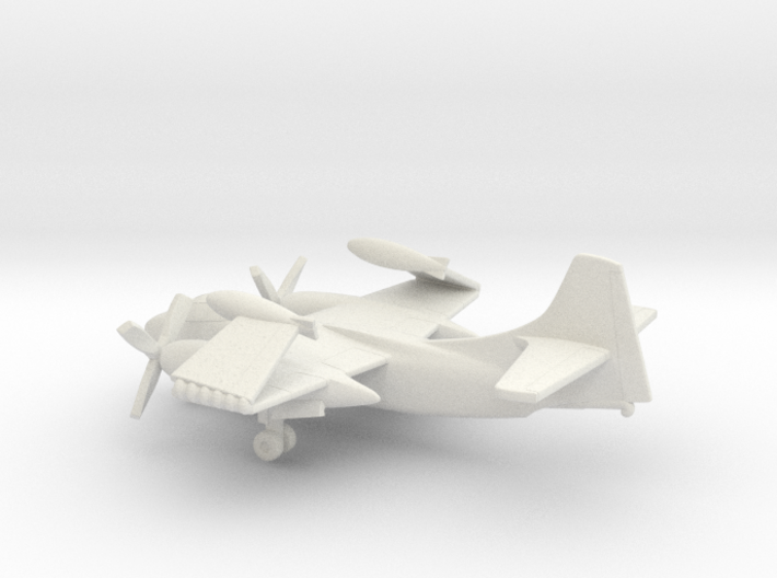 North American AJ-2 Savage (folded wings) 3d printed