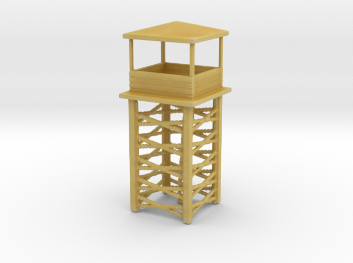 Wooden Watch Tower 1/285 3d printed