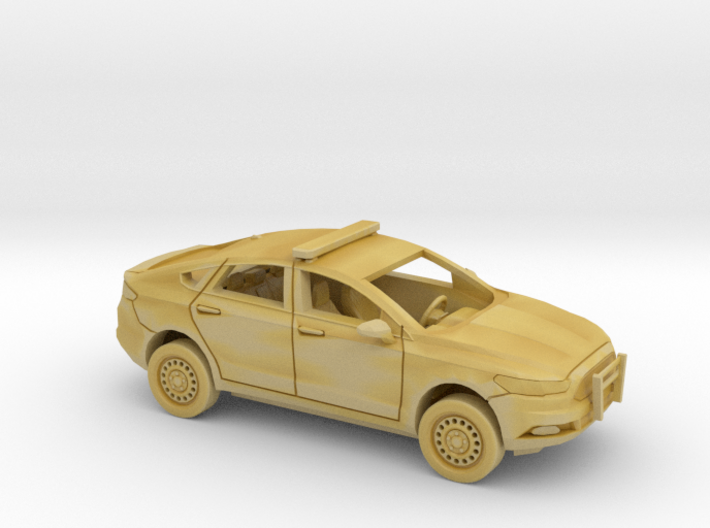 1/87 2013-16 Ford Fusion Police Kit 3d printed