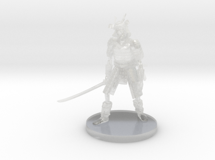Skeleton Samurai 3d printed 