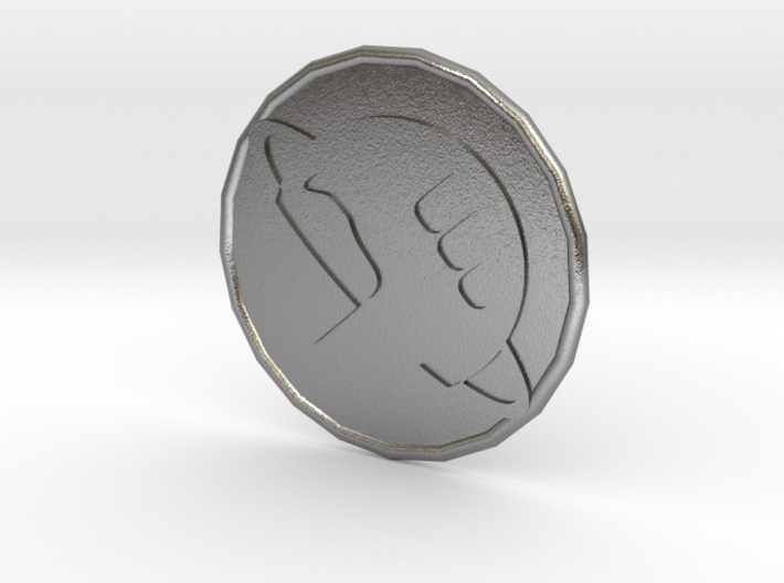 Hitchhikers 21mm token 3d printed