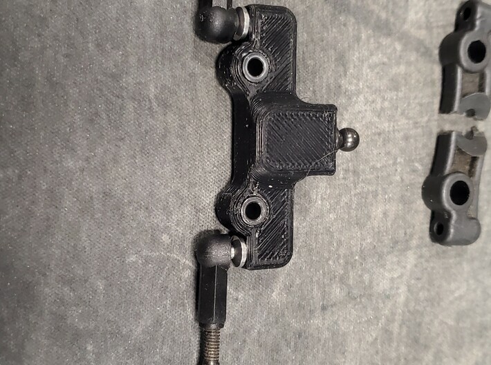 Associated TC4 Steering Link 3d printed new printed arm