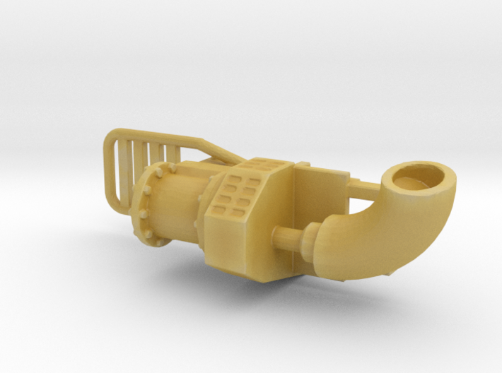 1/64th Blower for Ventrac Tractor 3d printed