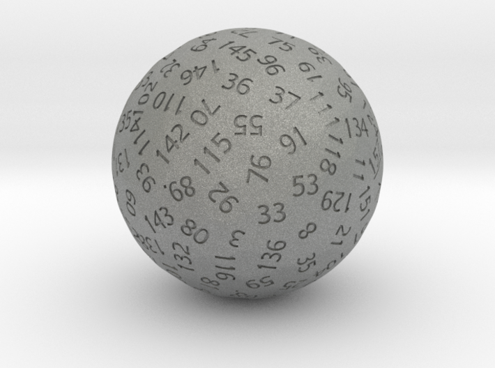 d157 Sphere Dice 3d printed