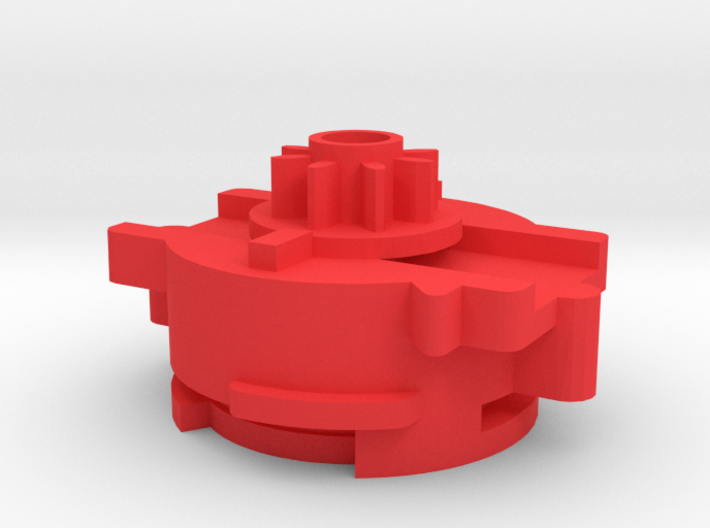 Beyblade Fused Right Spin Gear | Spin Gear System 3d printed
