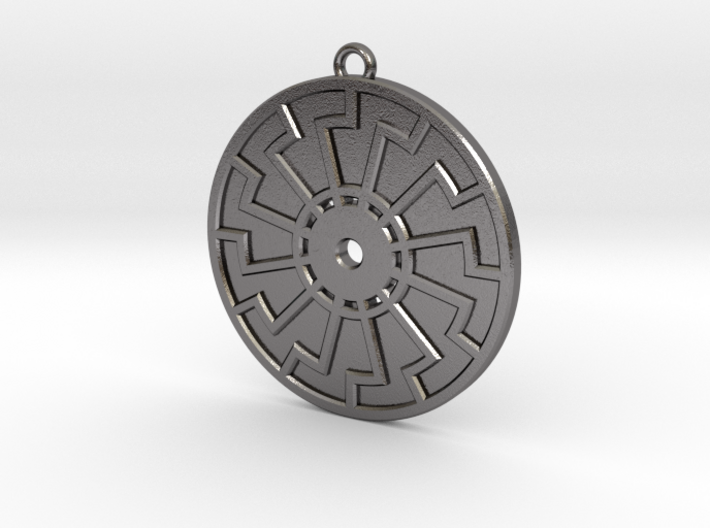 Sonnenrad - Black Sun - Sun Wheel Medallion 3d printed