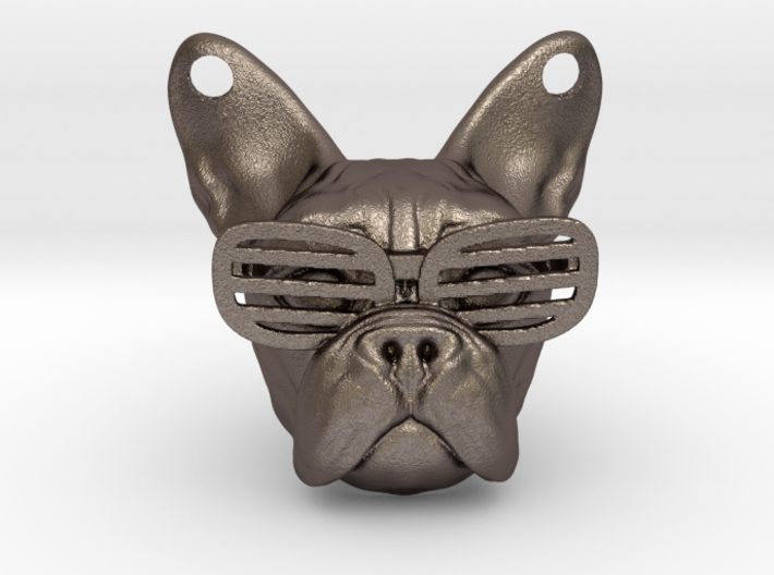 French Bulldog Pendant 3d printed
