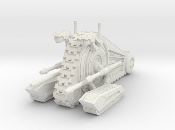 10mm Persuader Class Droid Tank 3d printed