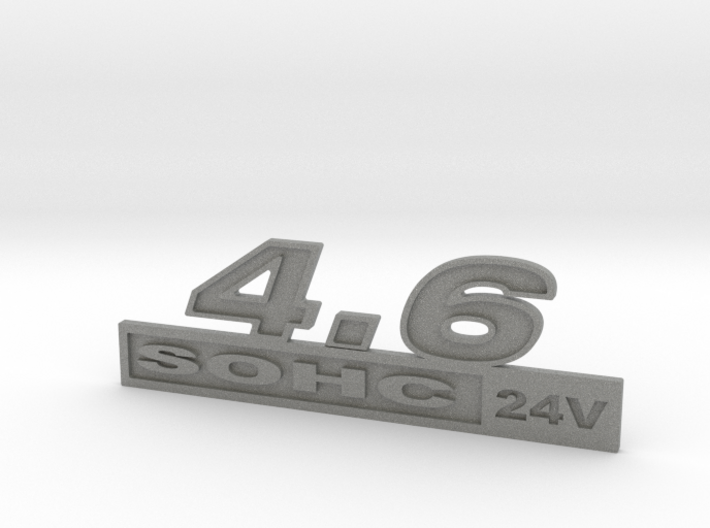 46-SOHC24 Fender Emblem 3d printed