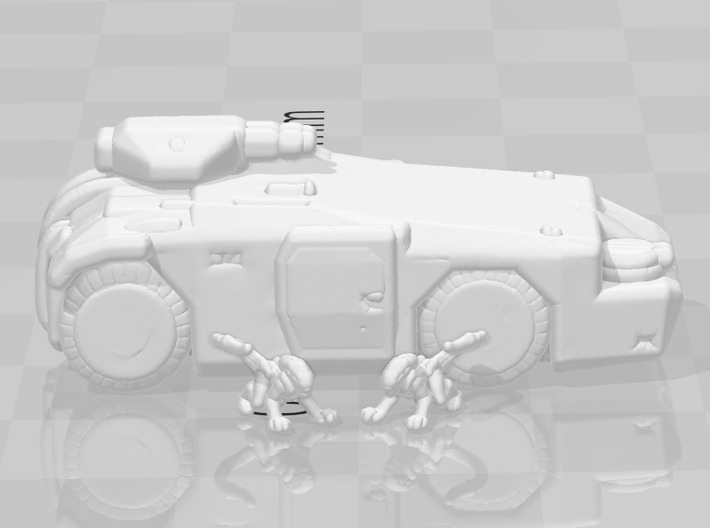 Alien Bursters 6mm Infantry Epic miniature set wh 3d printed 