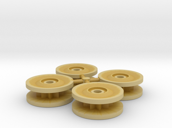 1/35th scale A1E1 Independent tank road wheels set 3d printed