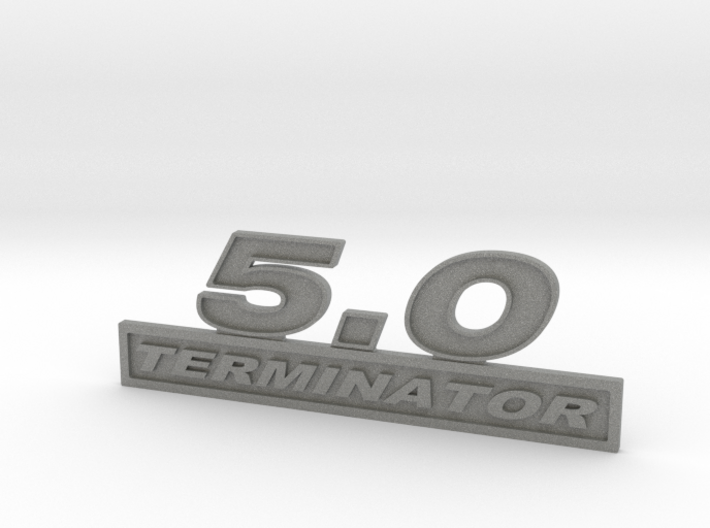 50-TERMINATOR Fender Emblem 3d printed