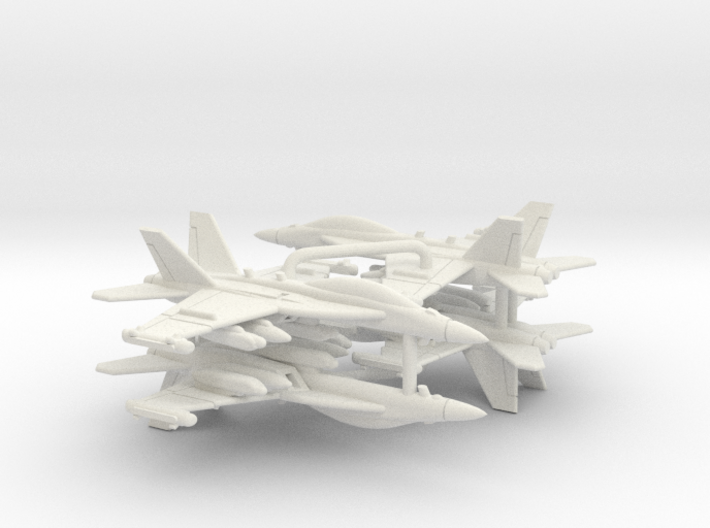 1:350 Scale EA-18G (Gear Up) 3d printed 
