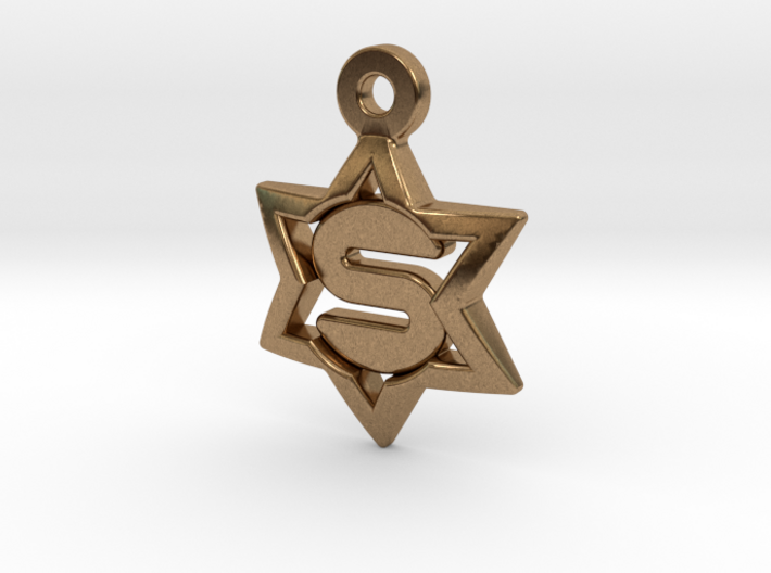 Jewish Star - S 3d printed