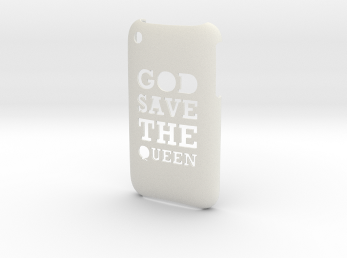 'Queen' iPhone 3GS Cover 3d printed