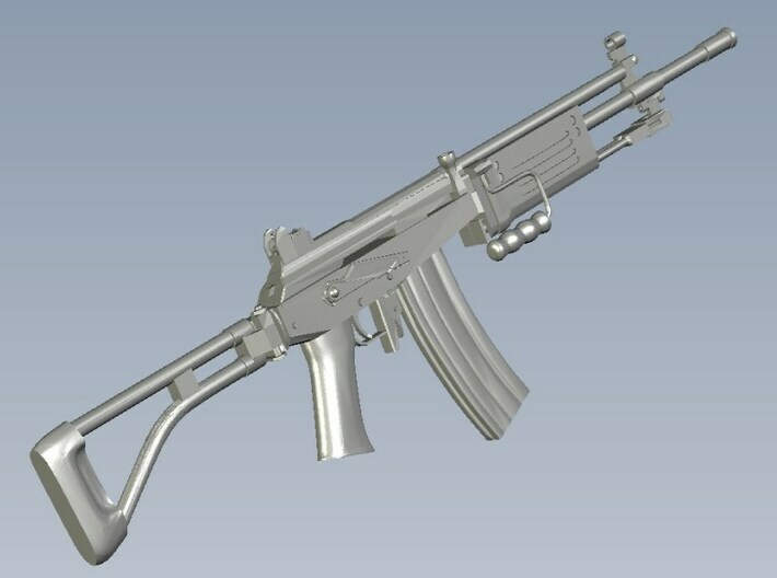 1/15 scale IMI Galil ARM rifles x 3 3d printed 