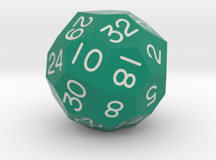 d32 Octatetrakiscube (British Racing Green) 3d printed