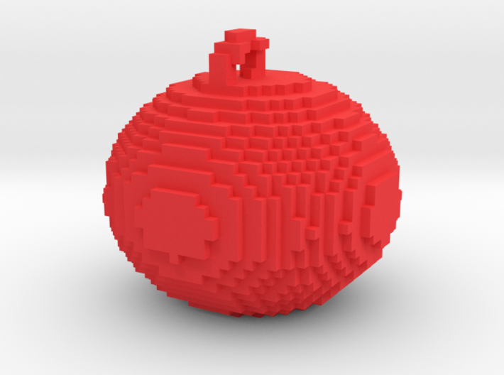 minecraft smaller xmas ball 3d printed