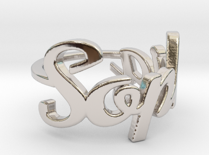 Sophia Ring 3d printed