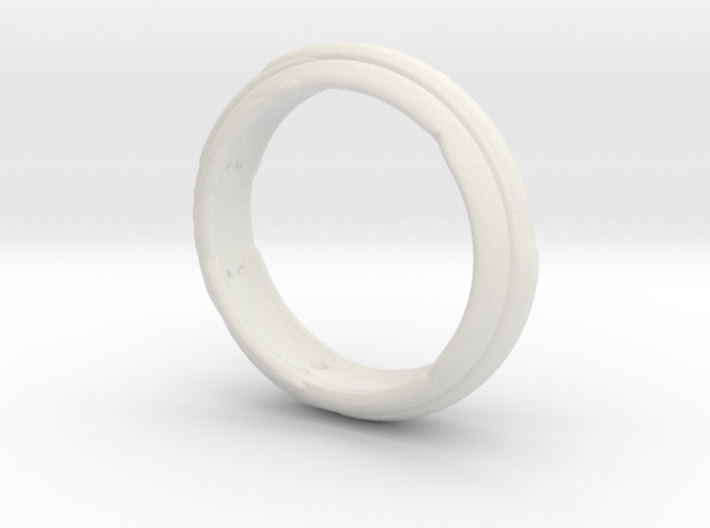 Modern Ring 3d printed