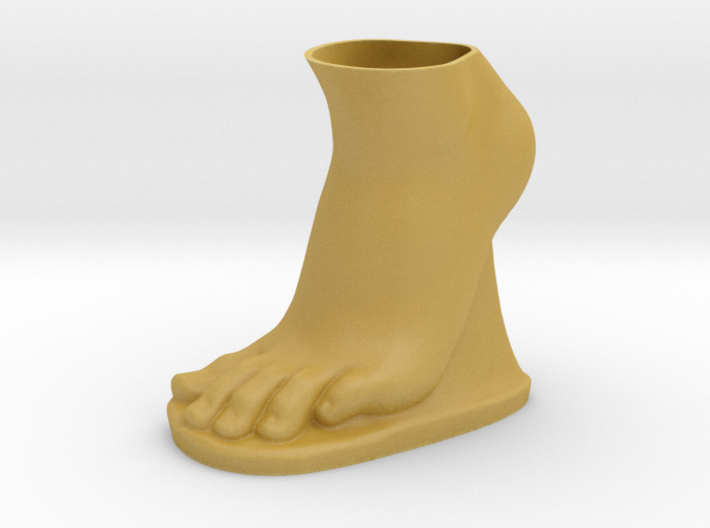 Foot Penholder 3d printed