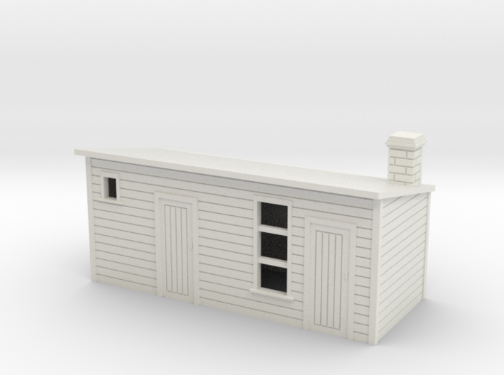 Outhouse For Old Style House and Officers house1: 3d printed