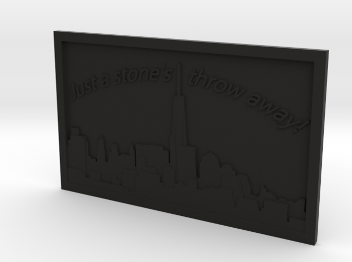 NYC Skyline 3d printed
