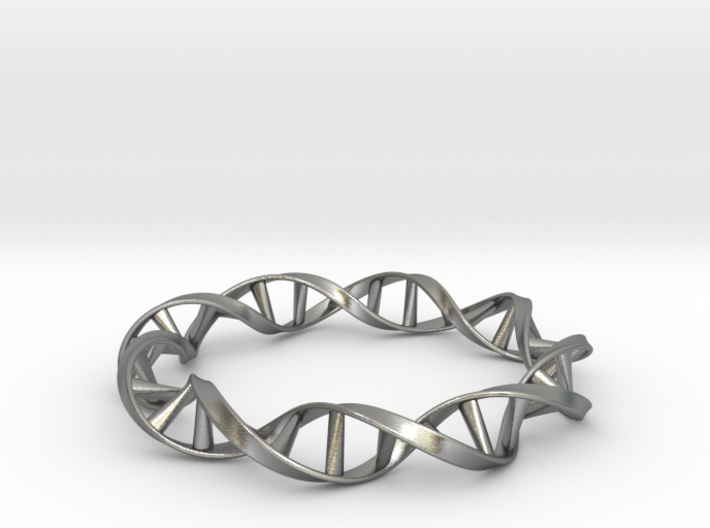 DNA Moebius Bracelet (Small) 3d printed