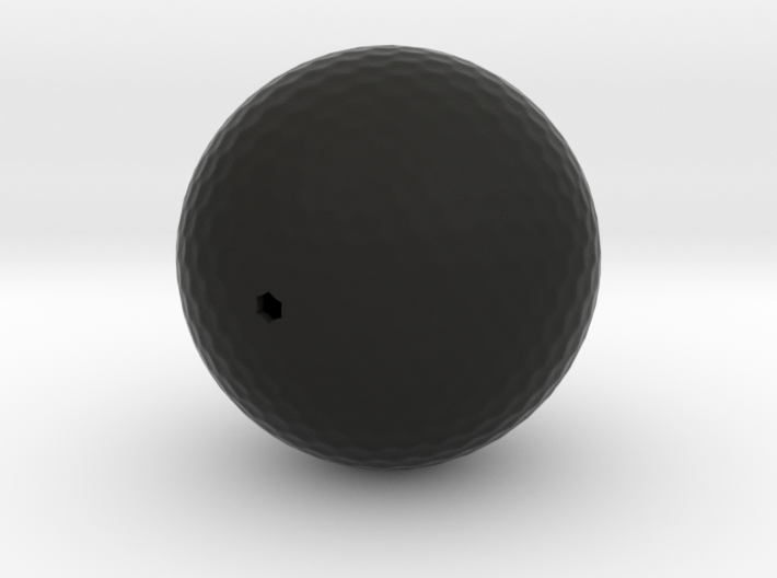 Golf ball hollow 3d printed