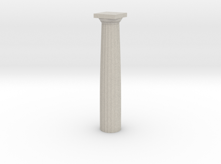 Parthenon Column Whole 1:100 3d printed