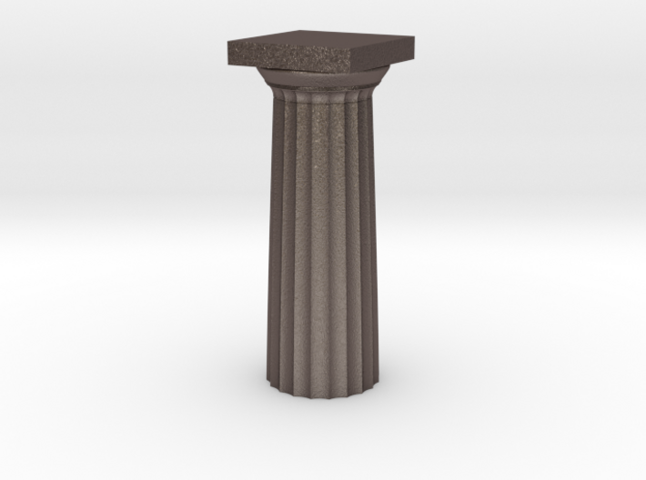 Parthenon Column Top (Hollow) 1:100 3d printed