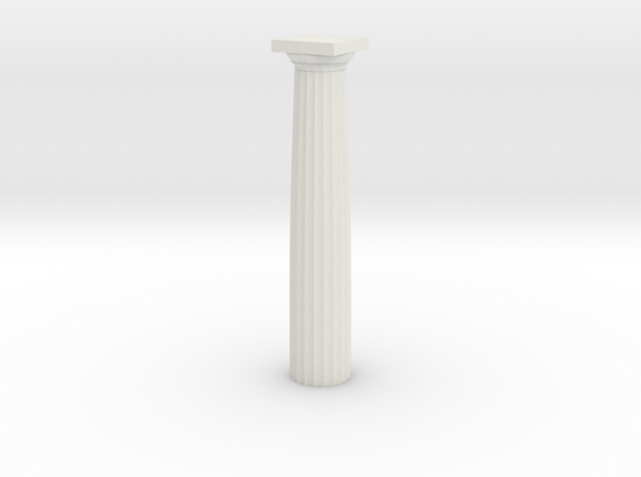 Parthenon Column (Hollow) 1:100 3d printed