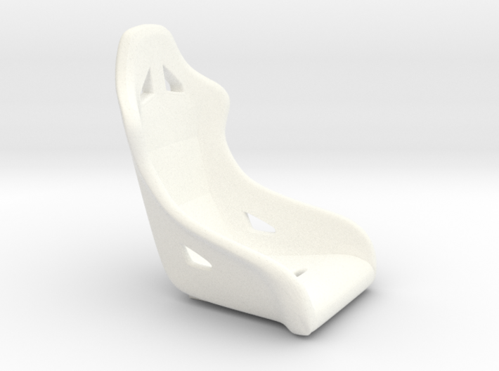 1/18 Scale Modern Racing Seat Single 3d printed