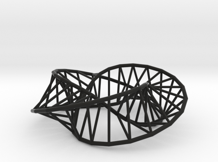 Moebius Triangle | Napkin Ring 3d printed