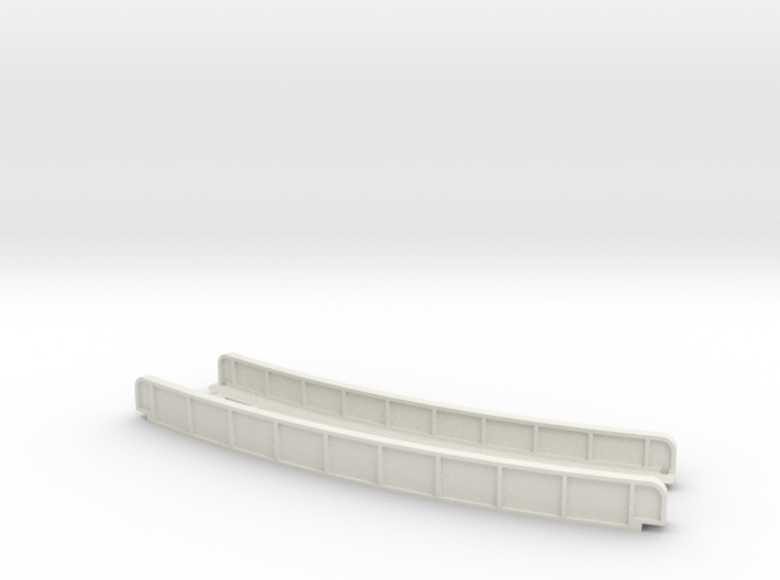CURVED 270mm 30° SINGLE TRACK VIADUCT 3d printed