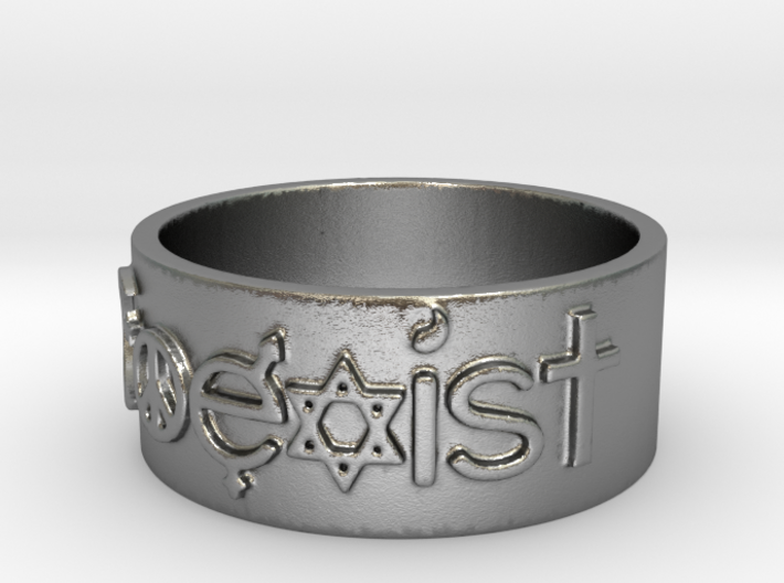 Coexist Ring Size 7 3d printed