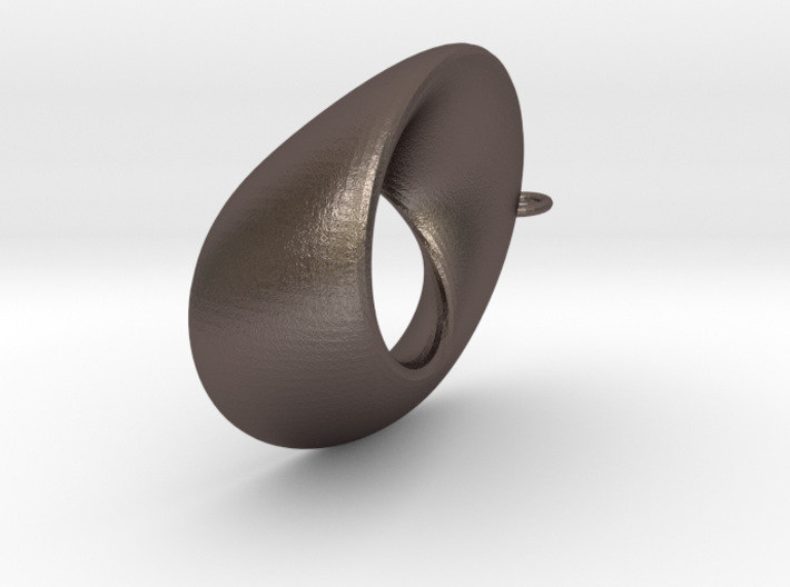 Mobius - oval 4.5 cm long 3d printed