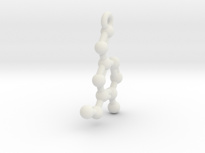 Pendant- Molecule- Vanillin 3d printed