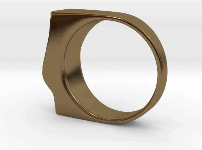SandWave ring 3d printed